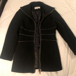 Black Calvin Klein winter coat